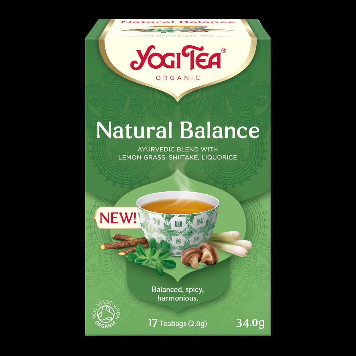 Yogi Tea Natural balance Øko/Organic 17breve