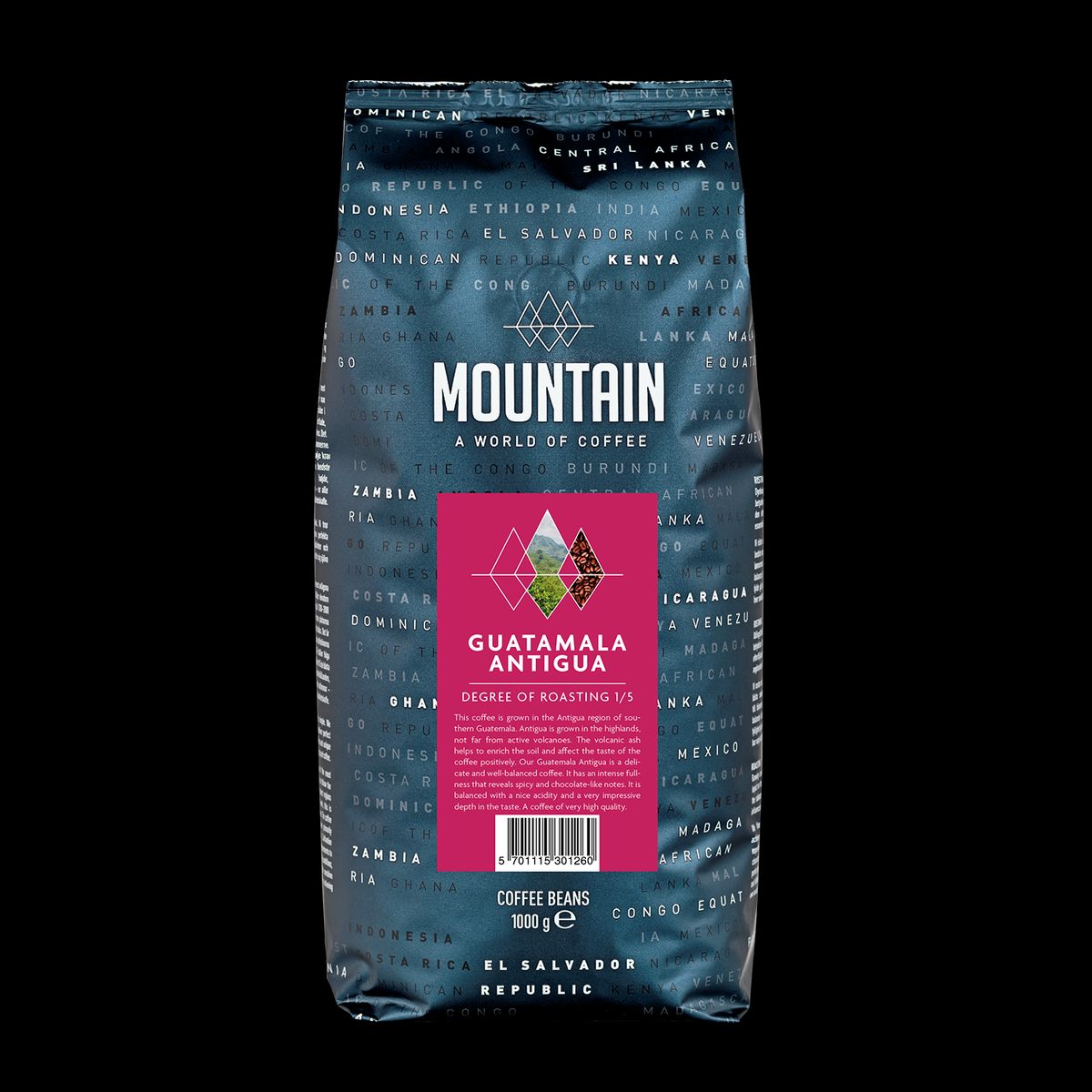 Mountain Guatemala Antigua Hele bønner 1 kg