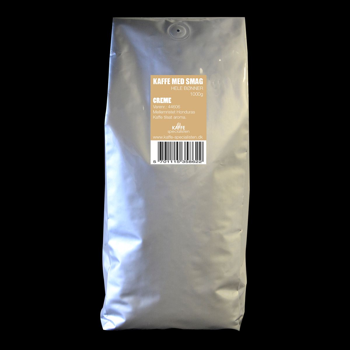 Kaffe Creme 1 kg. Hele bønner