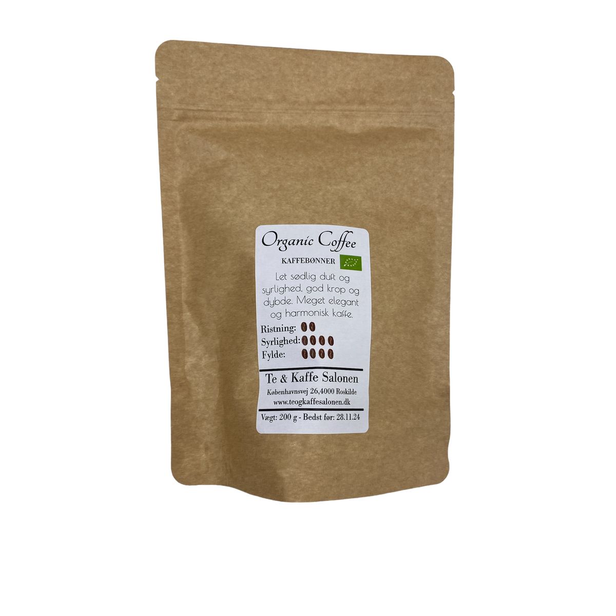 Organic Coffee Hele bønner 200 g