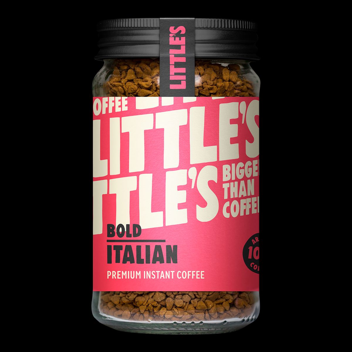 Italiensk mørkristet kaffe 100g, Littles