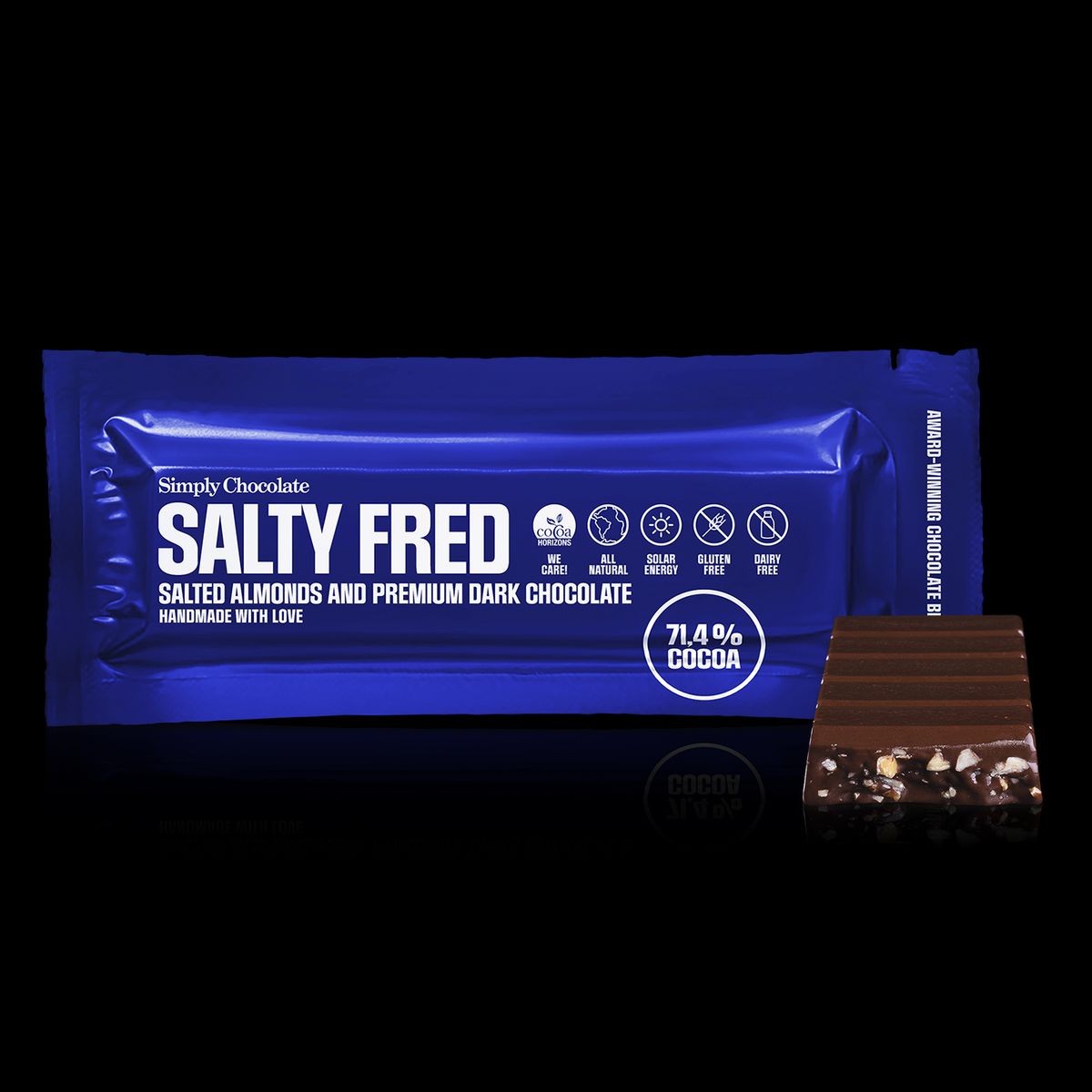 Chokoladebar, Salty Fred 40g