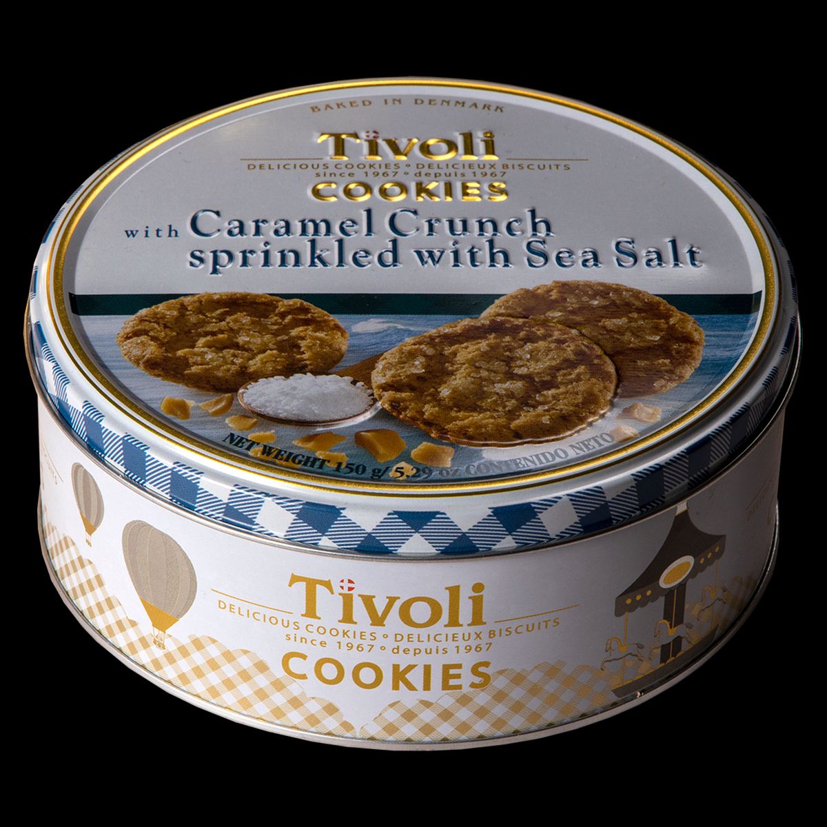 Tivoli Karamel & Seasalt småkager 150g