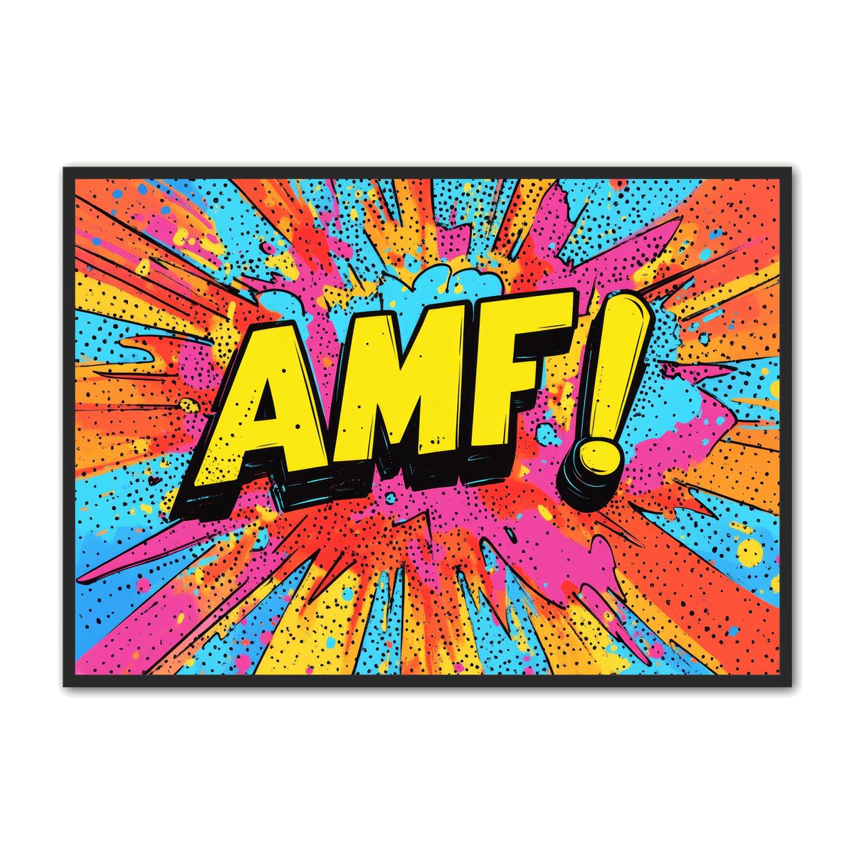 Plakat med AMF 1 - Gamer Plakat 21 x 29,7 cm (A4)