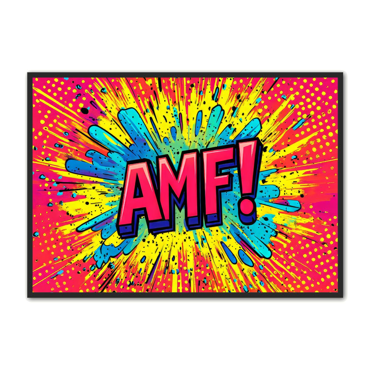 Plakat med AMF 2 - Gamer Plakat 50 x 70 cm (B2)