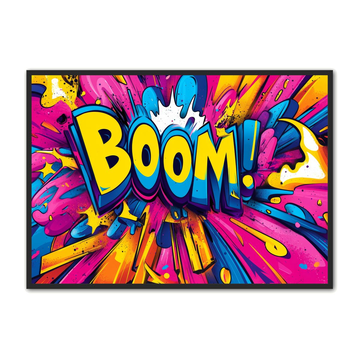 Plakat med BOOM 2 - Gamer Plakat 30 x 40 cm