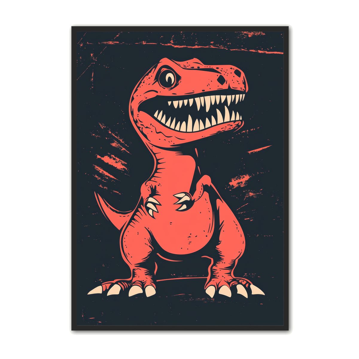 Dinosaur Plakat 16 - Brneplakat 30 x 40 cm