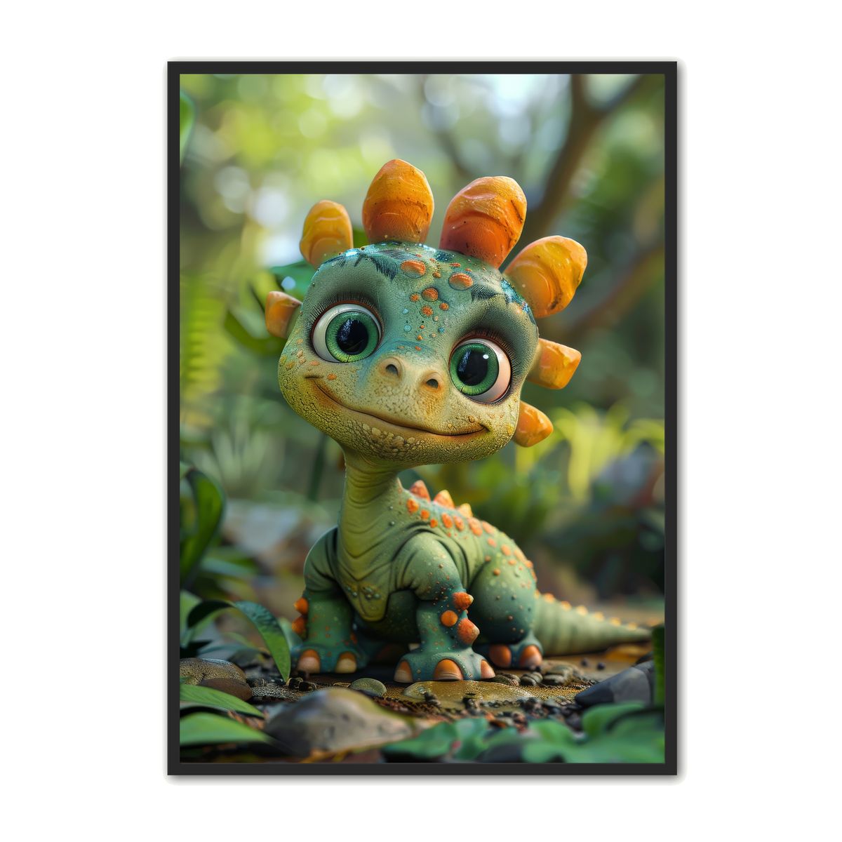 Dinosaur Plakat 21 - Brneplakat 30 x 40 cm