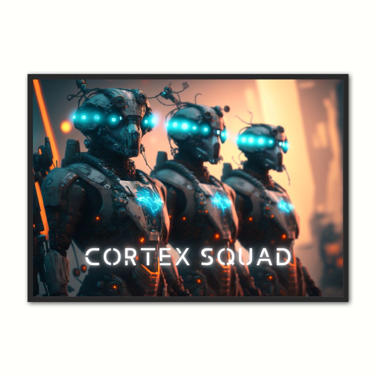 Plakat med Cortex Squad - Android 21 x 29,7 cm (A4)