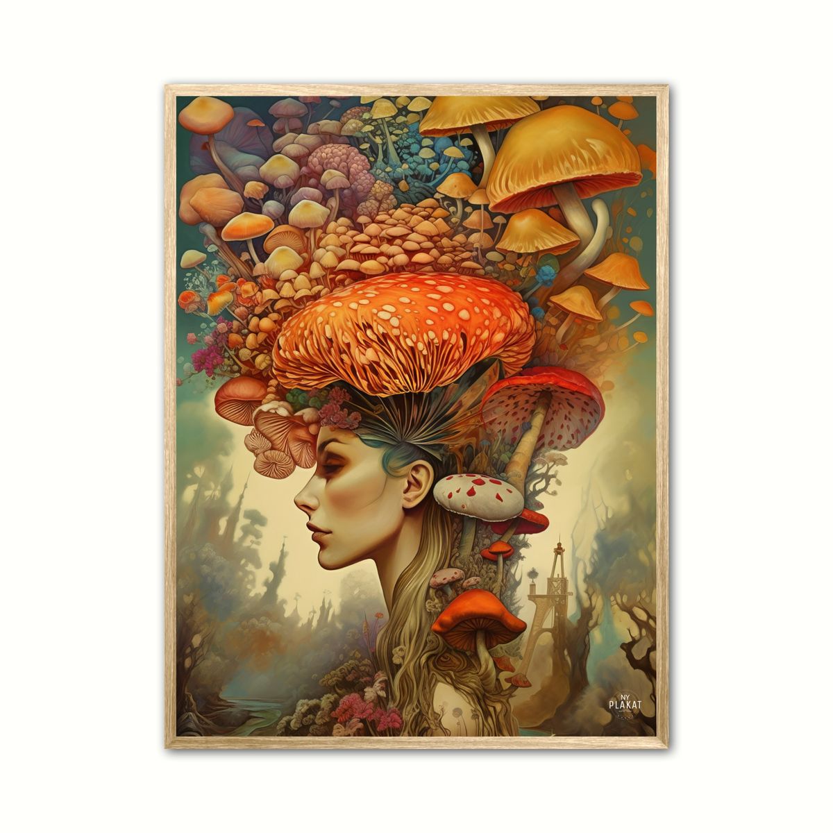 Plakat med Dreamgarden No. 3 30 x 40 cm