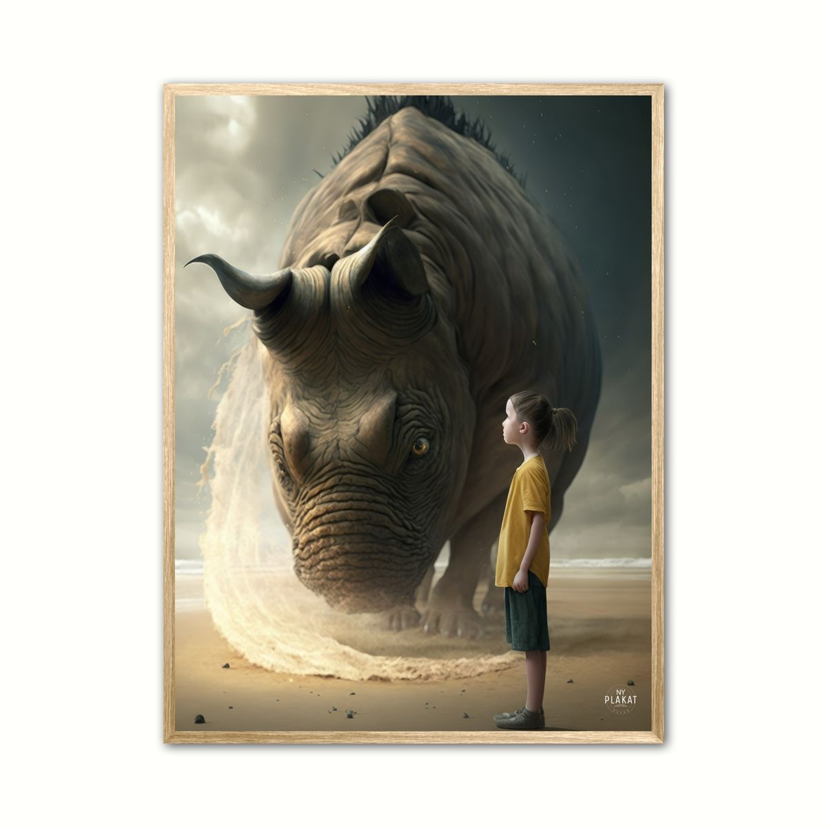 Plakat med Little Big Help 30 x 40 cm