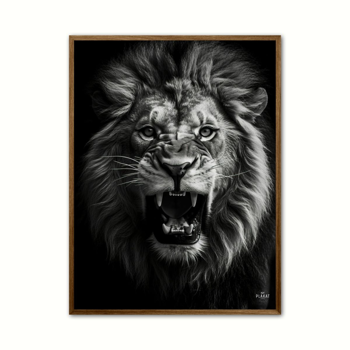 Lve plakat 8 - Wild Life 30 x 40 cm