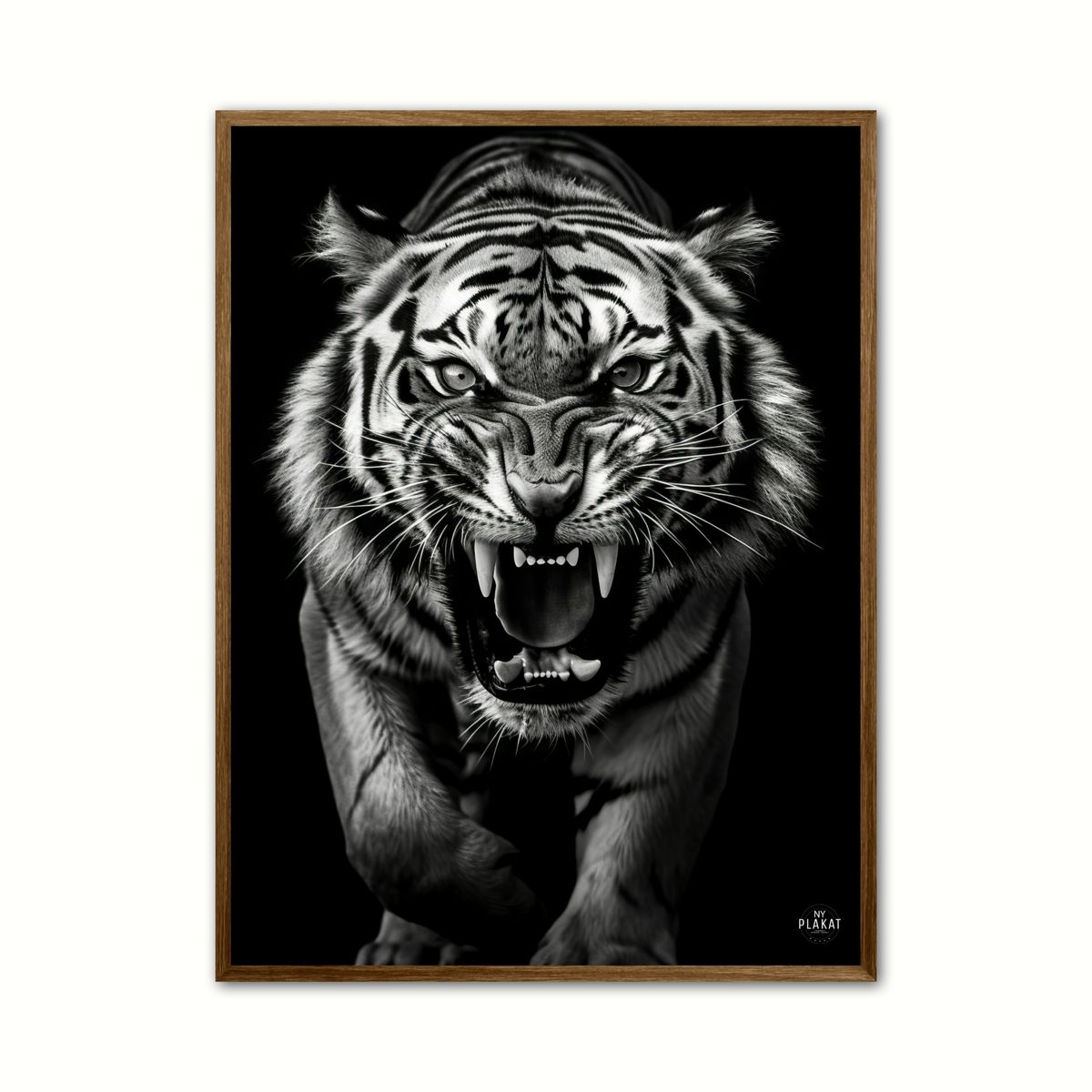 Tiger plakat 3 - Wild Life 21 x 29,7 cm (A4)