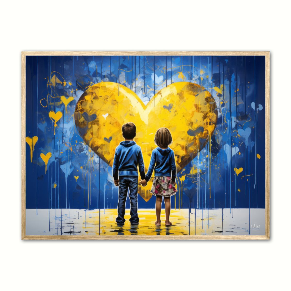 Eternal Love For Ukraine plakat 50 x 70 cm (B2)