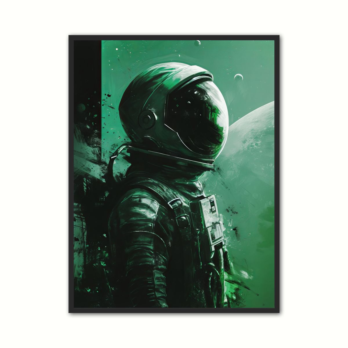 Plakat med Astronaut Plakat Nr. 20 21 x 29,7 cm (A4)