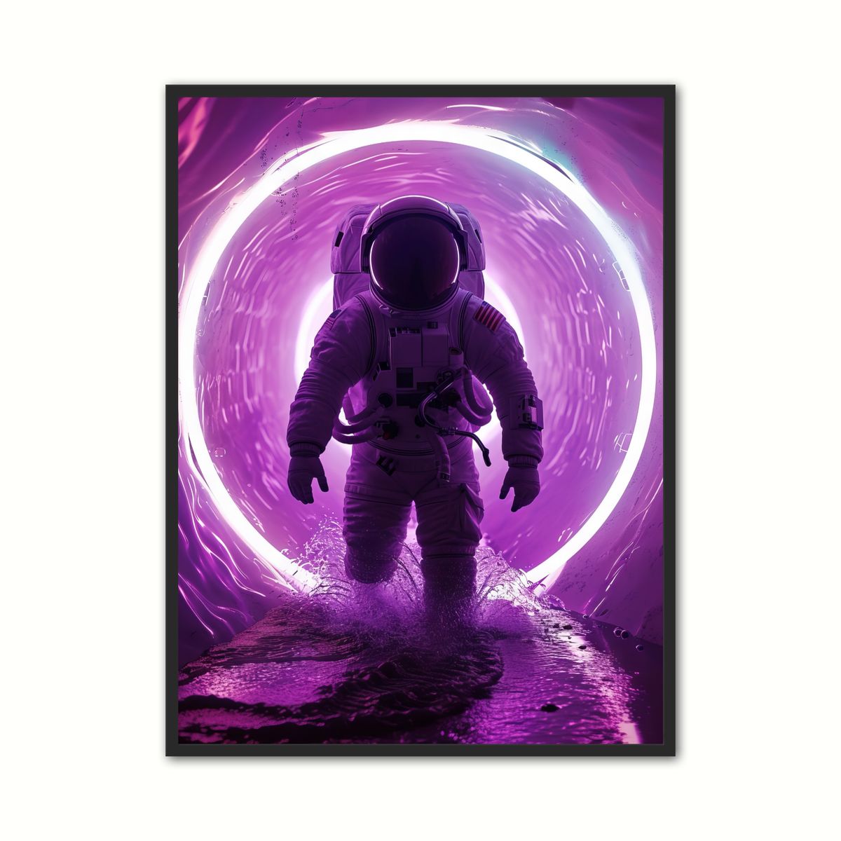 Plakat med Astronaut Plakat Nr. 10 21 x 29,7 cm (A4)