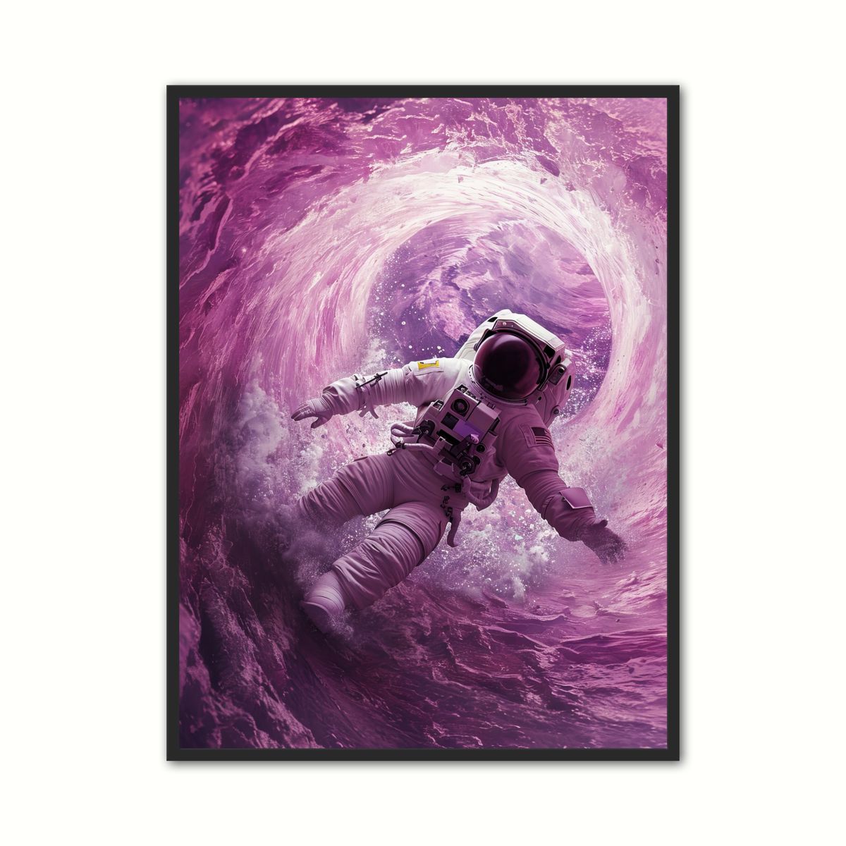 Plakat med Astronaut Plakat Nr. 16 21 x 29,7 cm (A4)