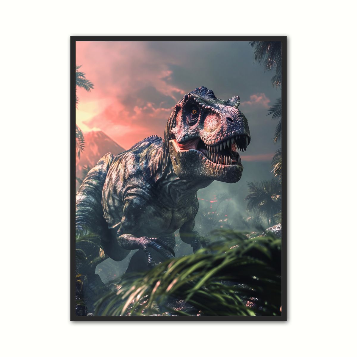 Plakat med Dinosaur Plakat 5 - T-Rex 30 x 40 cm