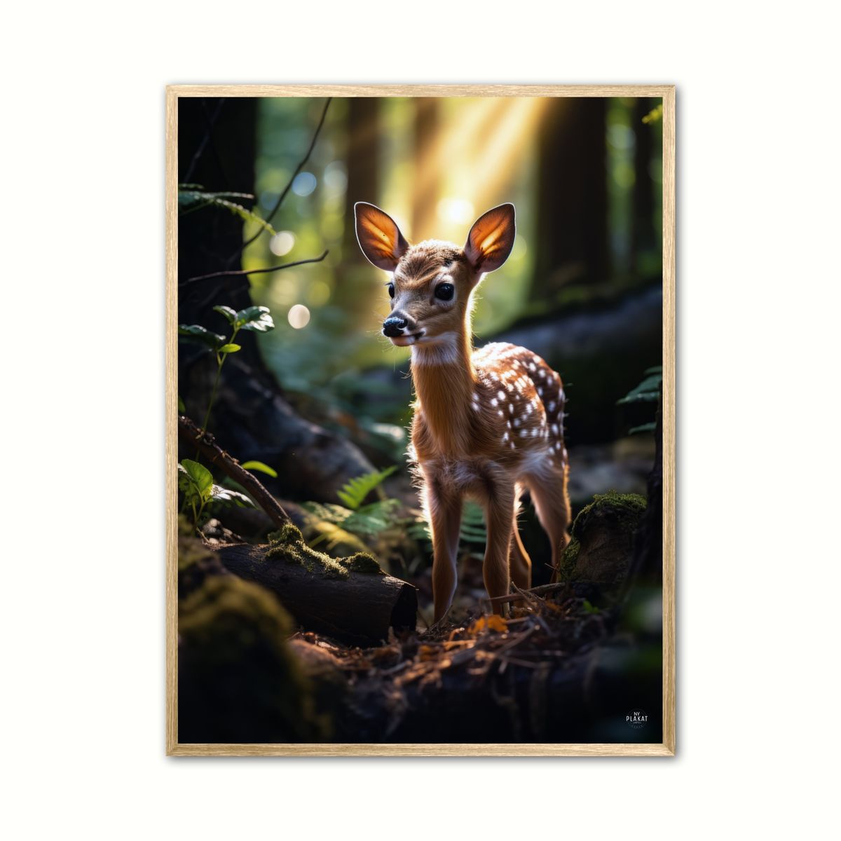 Bambi Plakat 3 - Brneplakat 30 x 40 cm