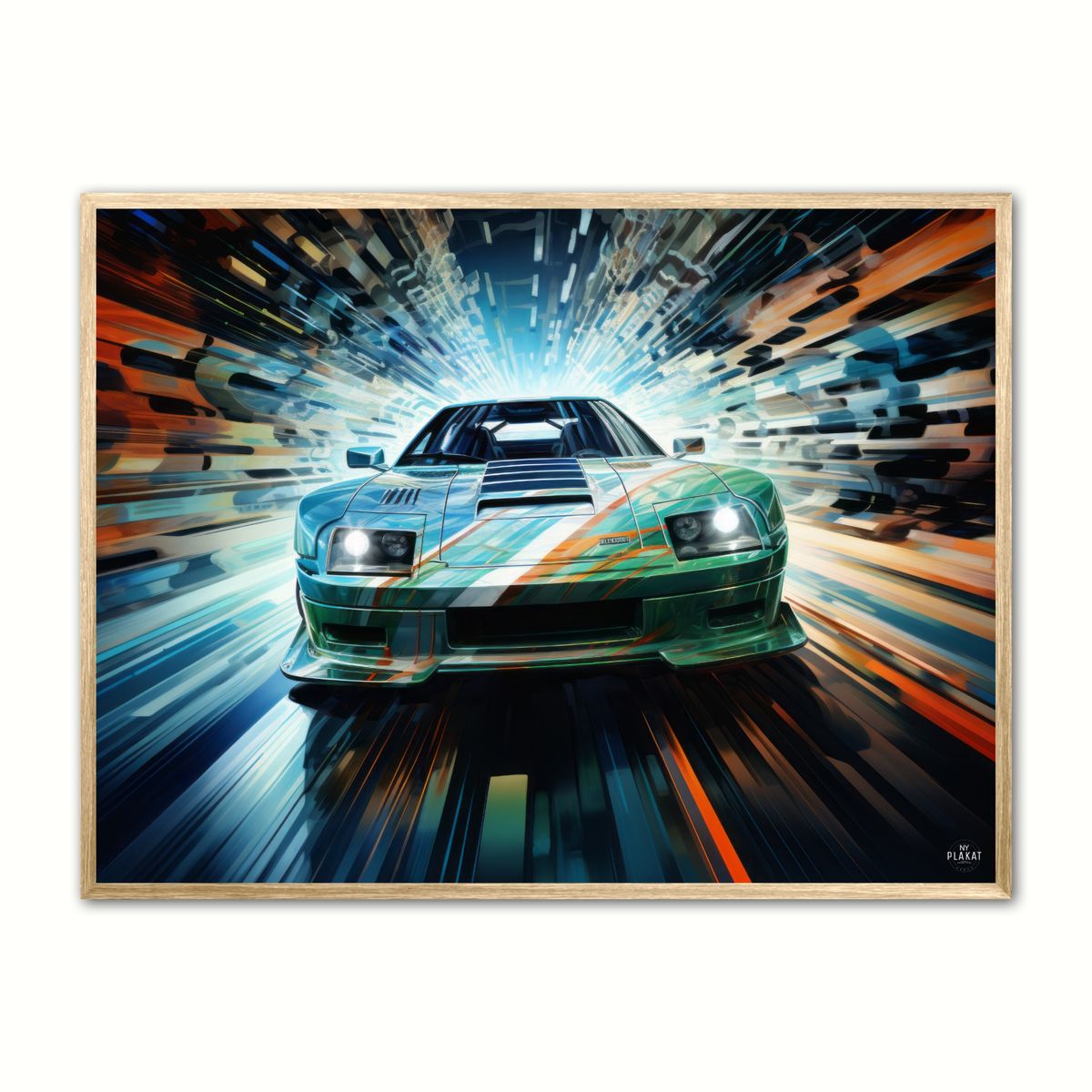 High-Res Racing Thrills plakat 50 x 70 cm (B2)