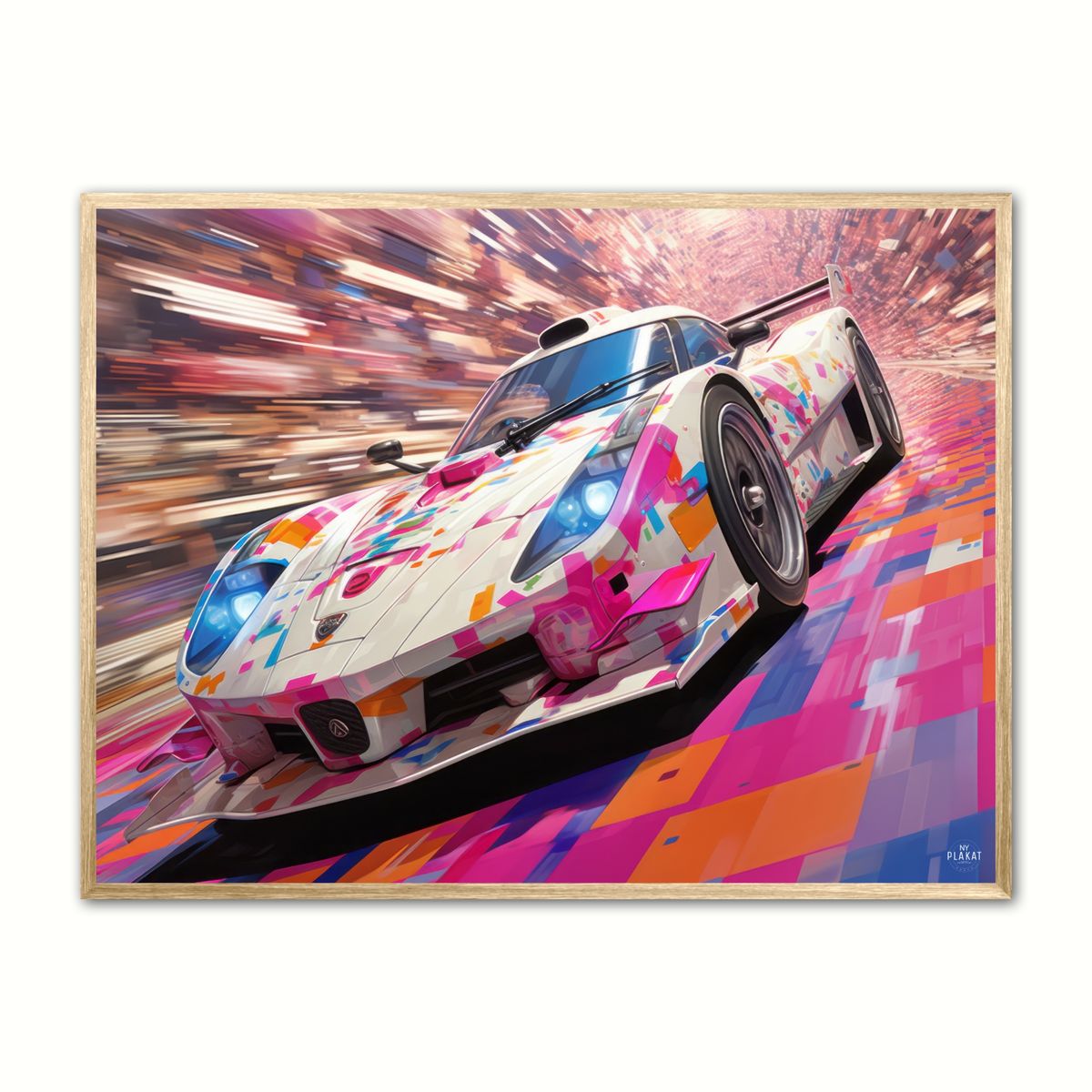 Gaming World in Motion plakat 30 x 40 cm