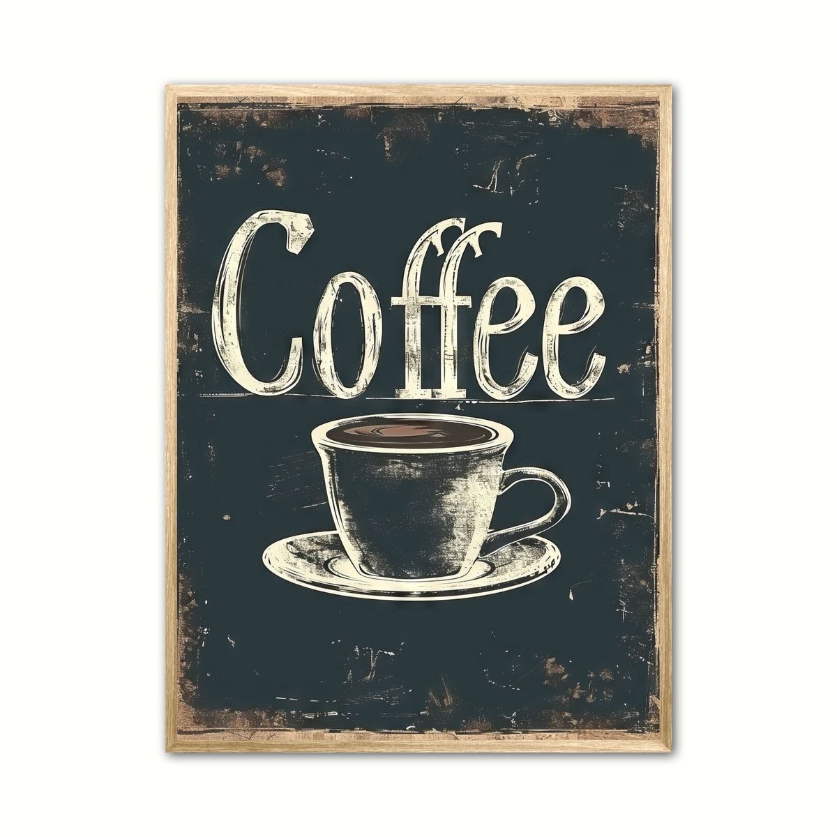 Plakat med Kaffe Plakat 1 50 x 70 cm (B2)