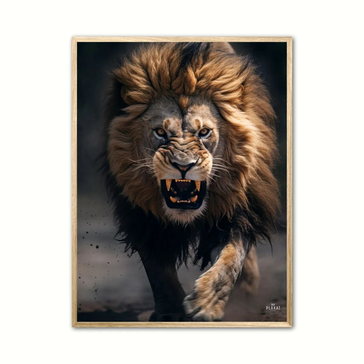 Lve plakat 10 - Wild Life 21 x 29,7 cm (A4)