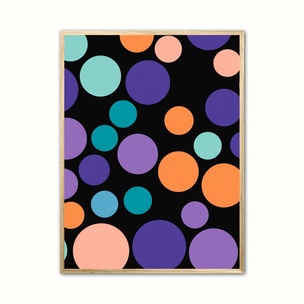 Polka Dot Bliss Burst plakat 21 x 29,7 cm (A4)