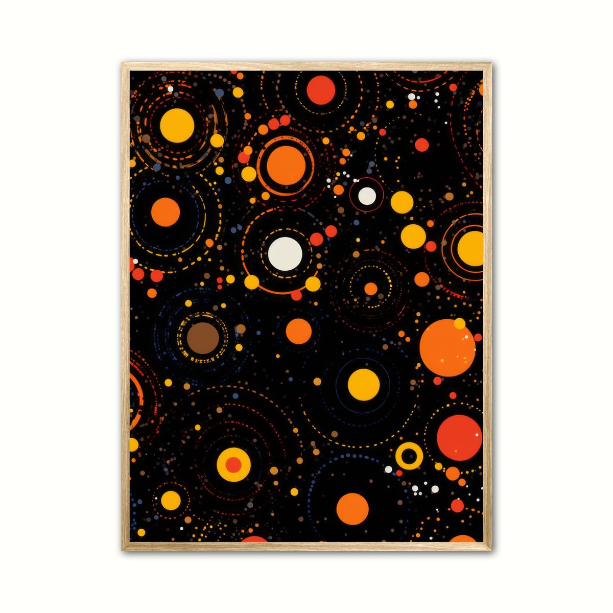 Vintage Retro Vortex plakat 21 x 29,7 cm (A4)