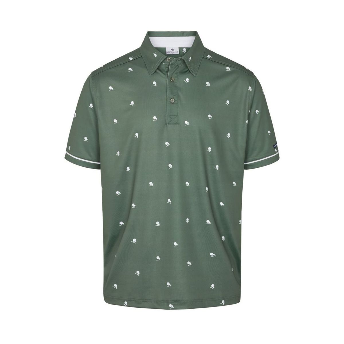 Carnaby Polo Olive/white M