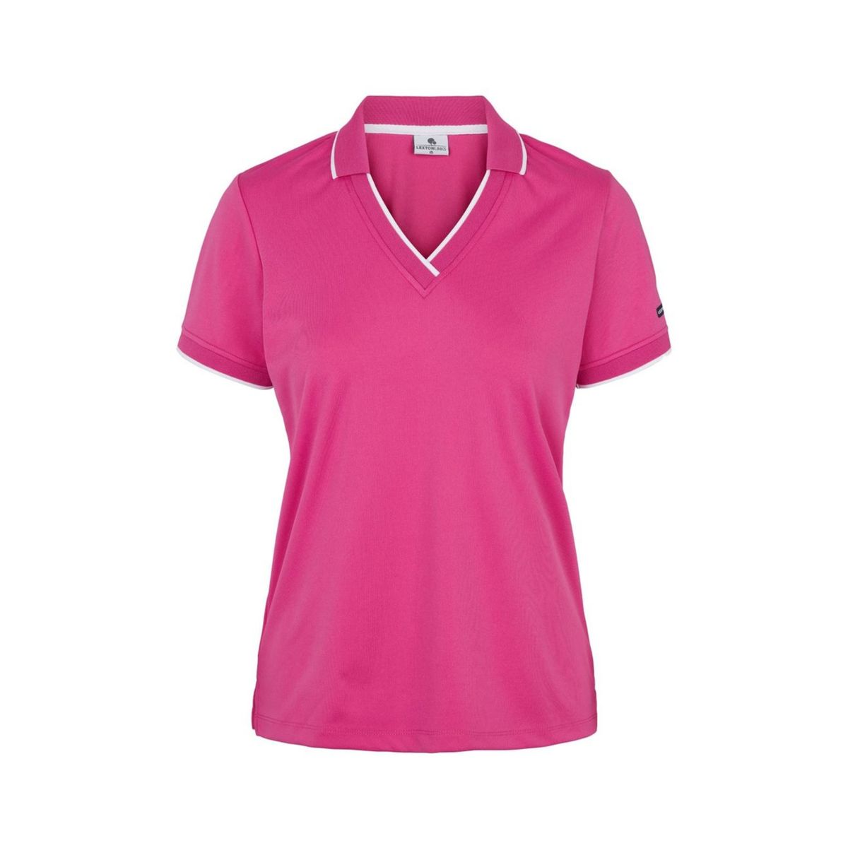 Caroline Polo Pink/white 3XL