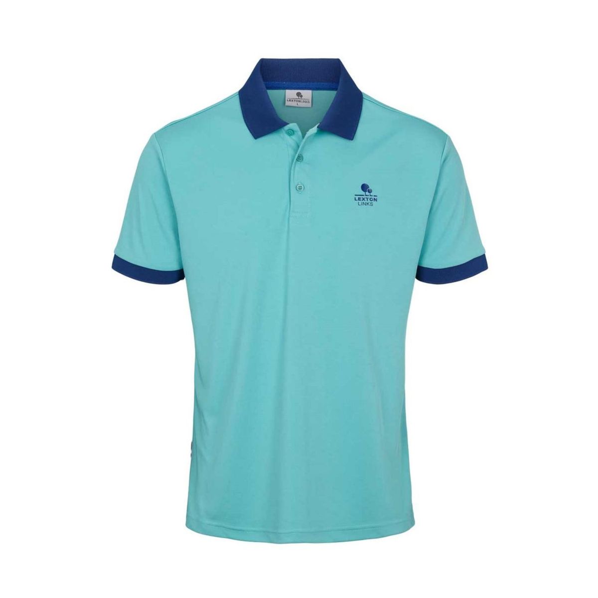 Huxley Polo Turquoise/navy L