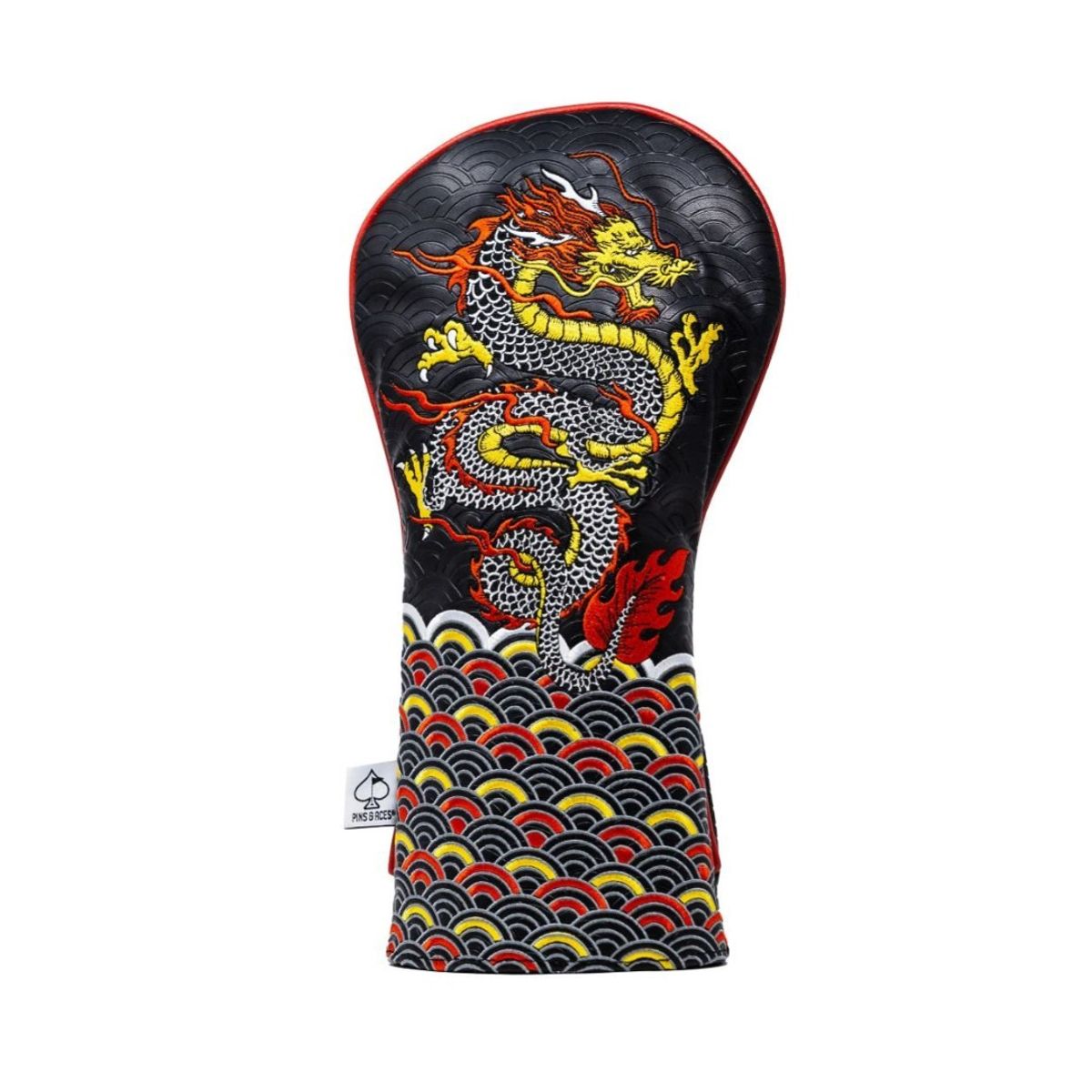 Pins and Aces Driver Headcover Dragons Dynasty