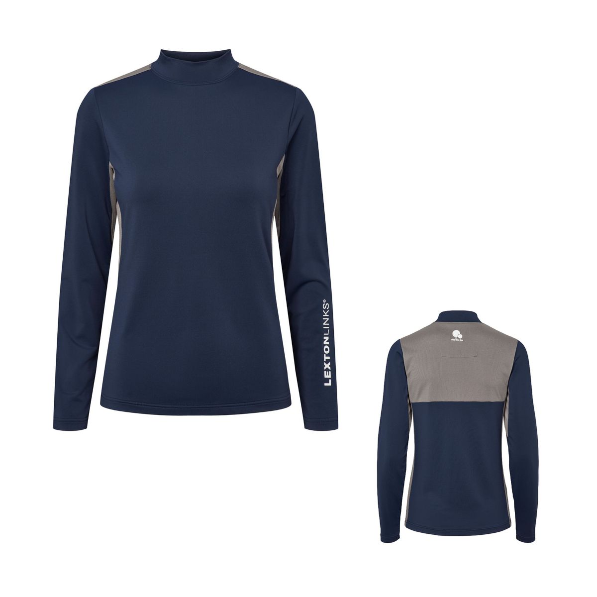 Lorraine Baselayer Navy/Grey L