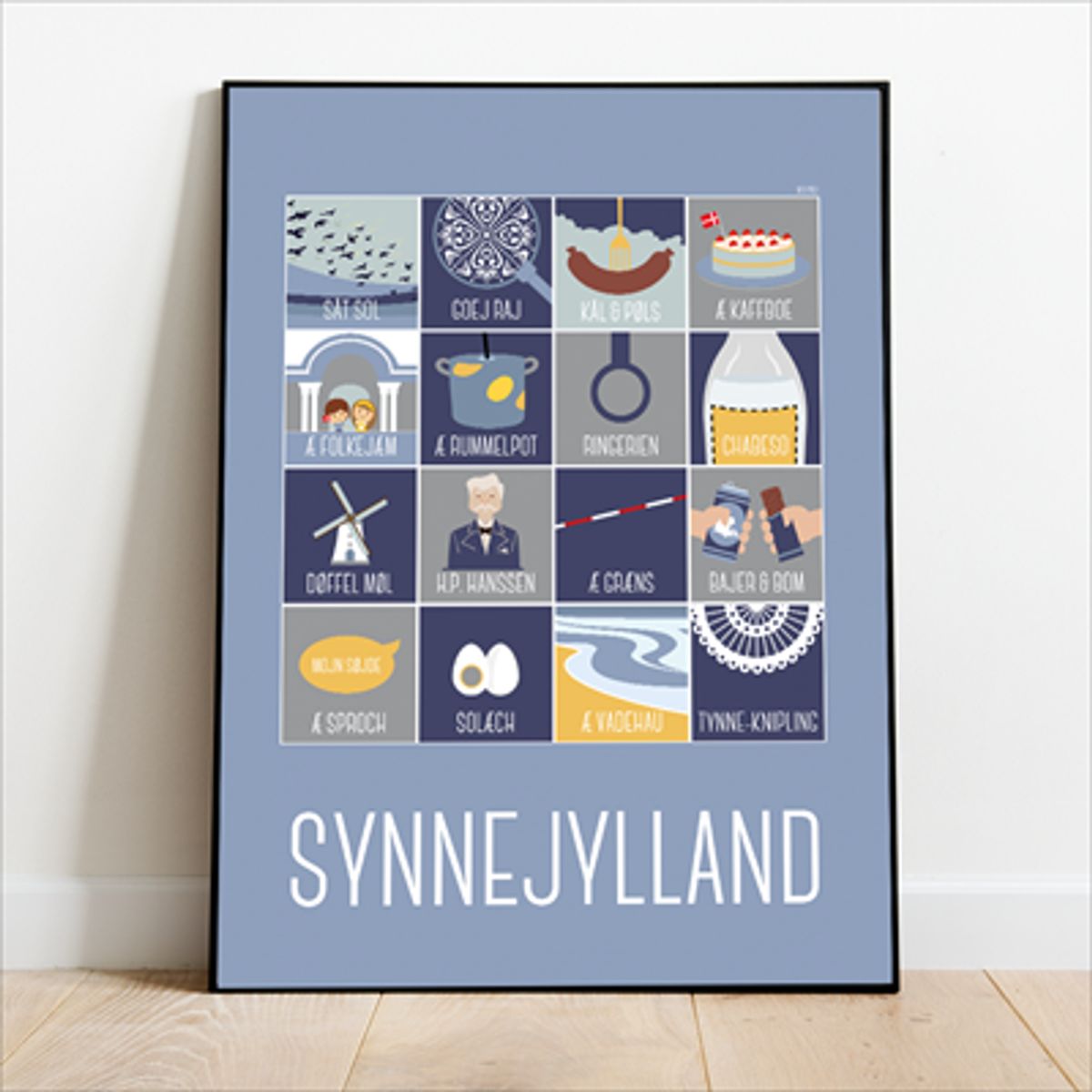 DET BEDSTE FRA SYNNEJYLLAND - BLÅ