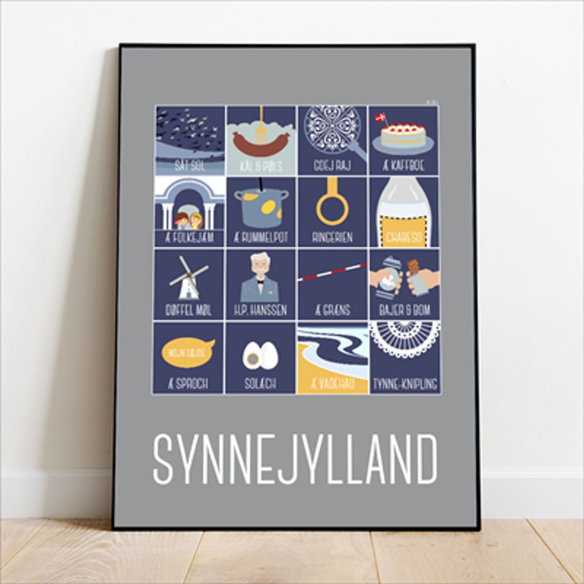 DET BEDSTE FRA SYNNEJYLLAND - GRÅ