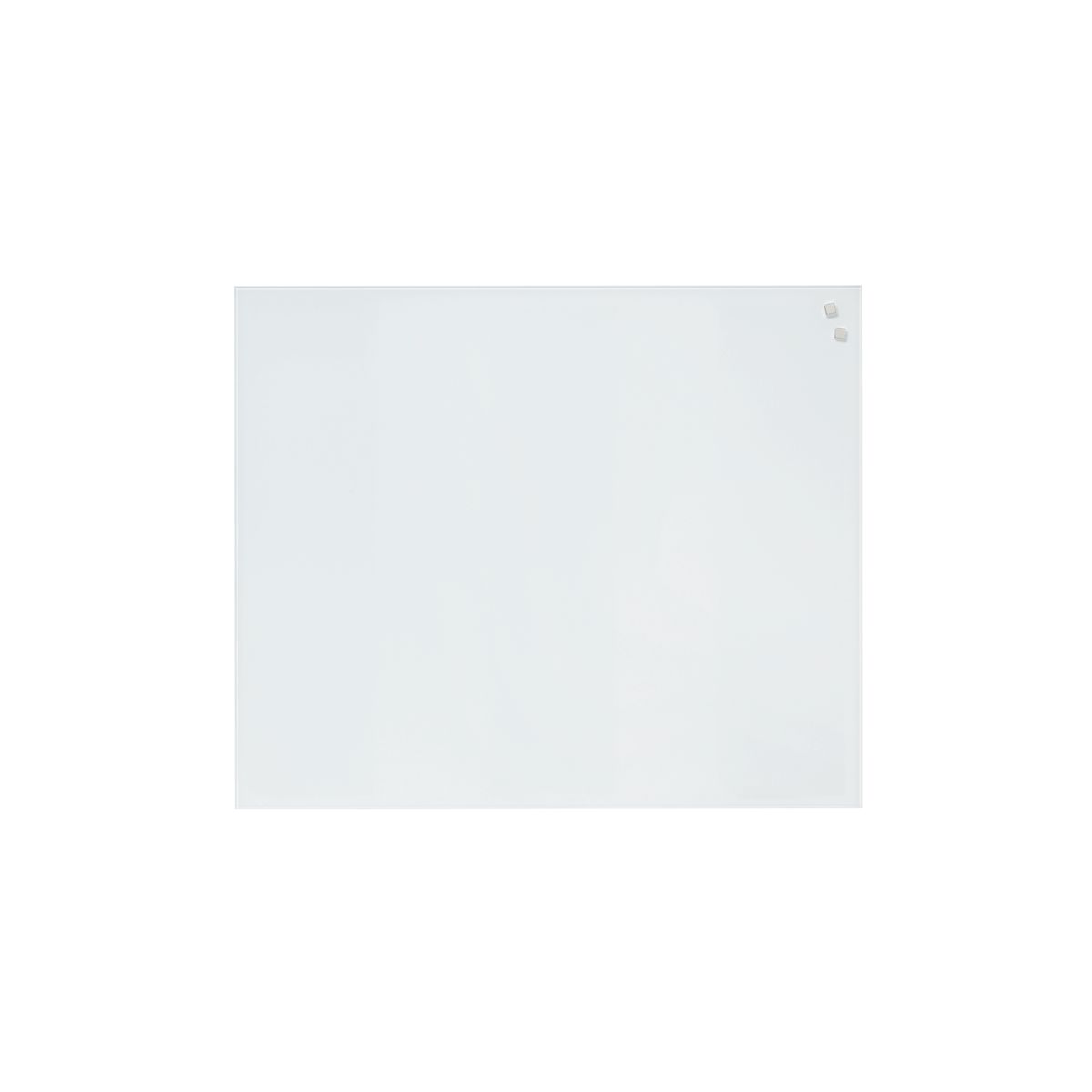 60 x 65 cm. PURE White Magnetisk Stænkplade