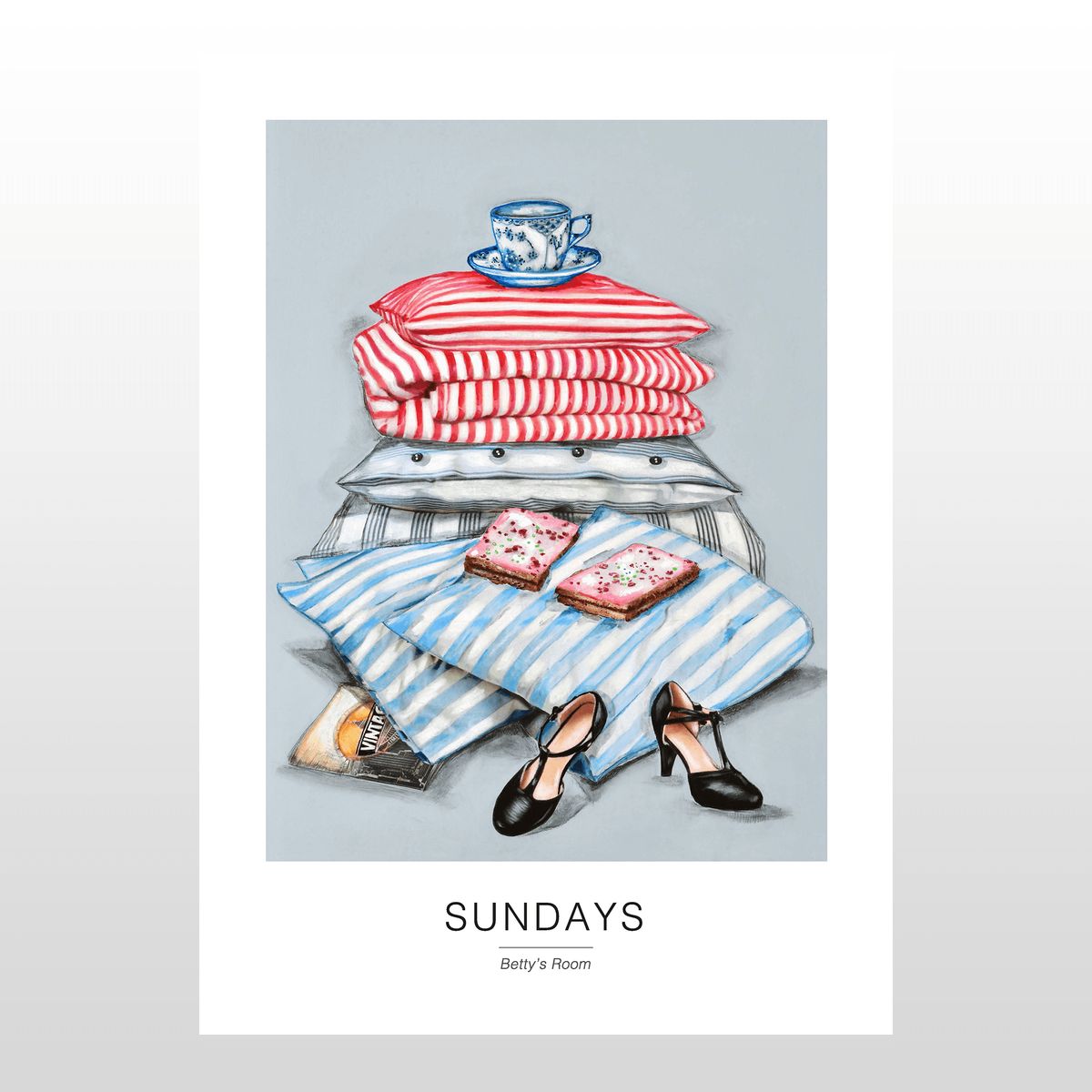 Kunstplakat "Sundays" A2