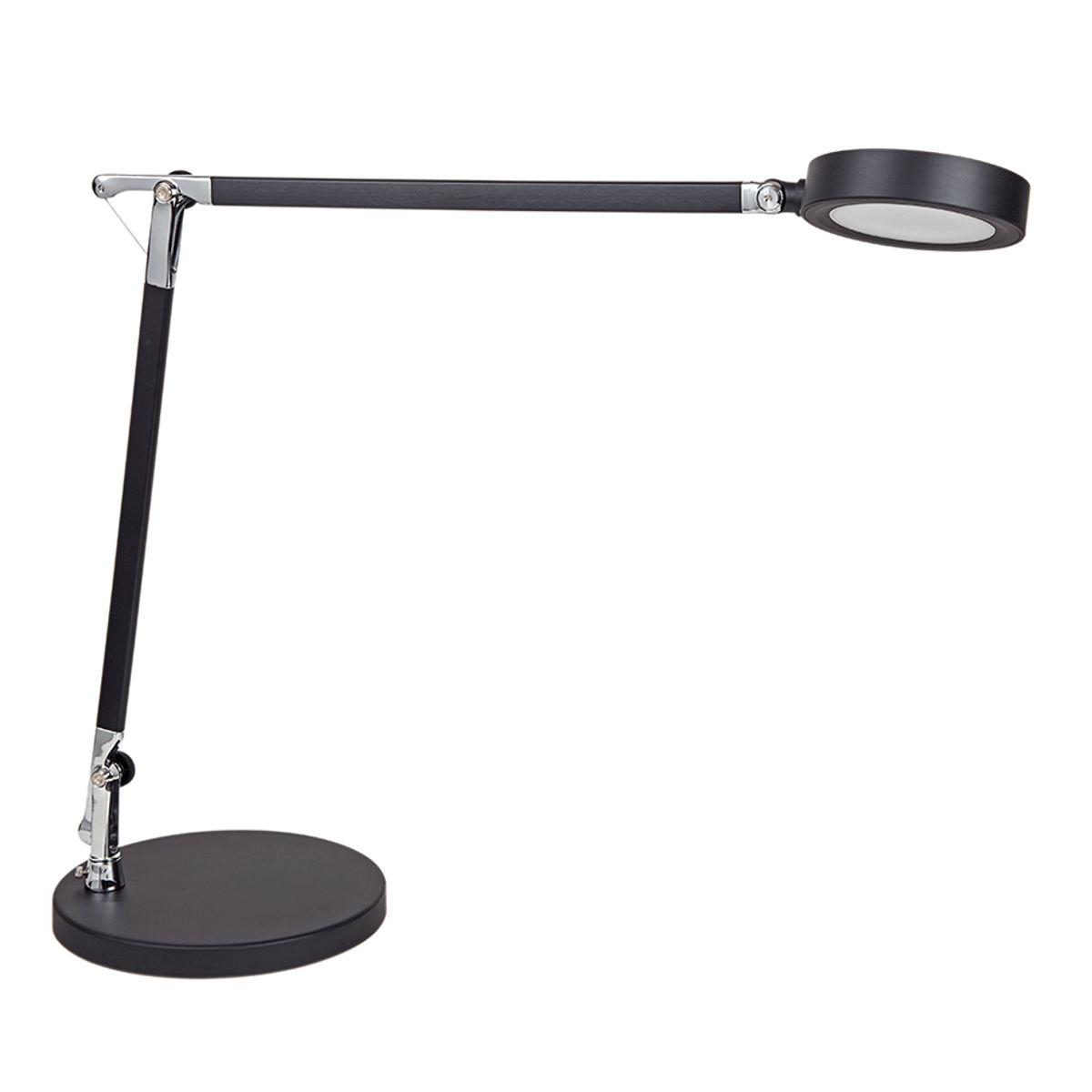 LED Moderne skrivebordslampe, sort