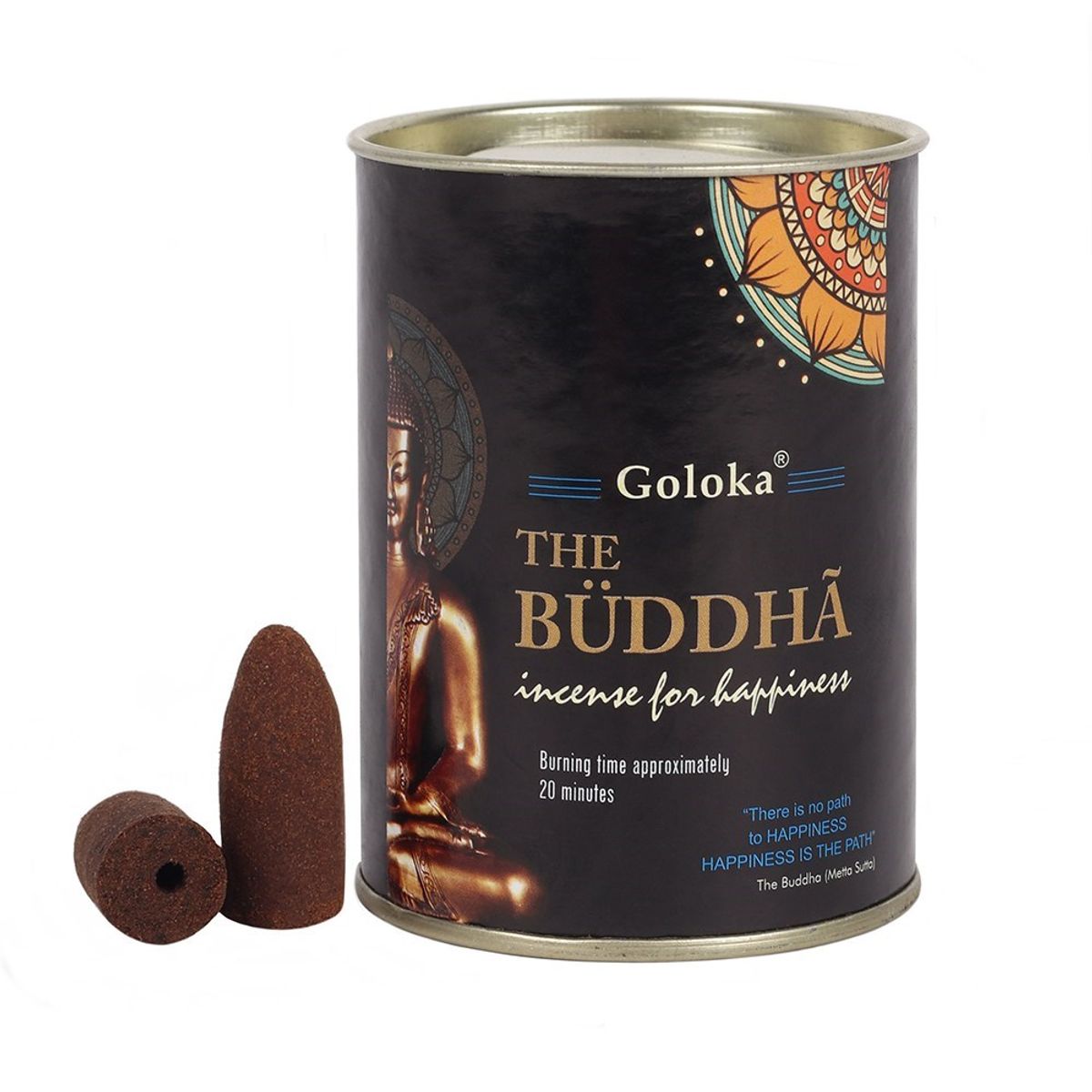 Buddha backflow cones 24stk