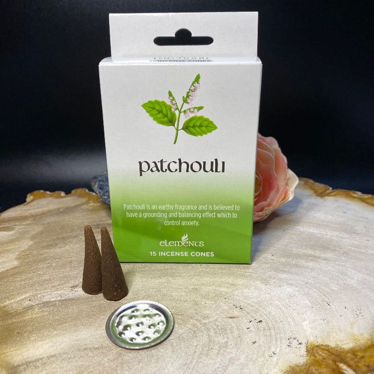 Elements Patchouli cones 15stk