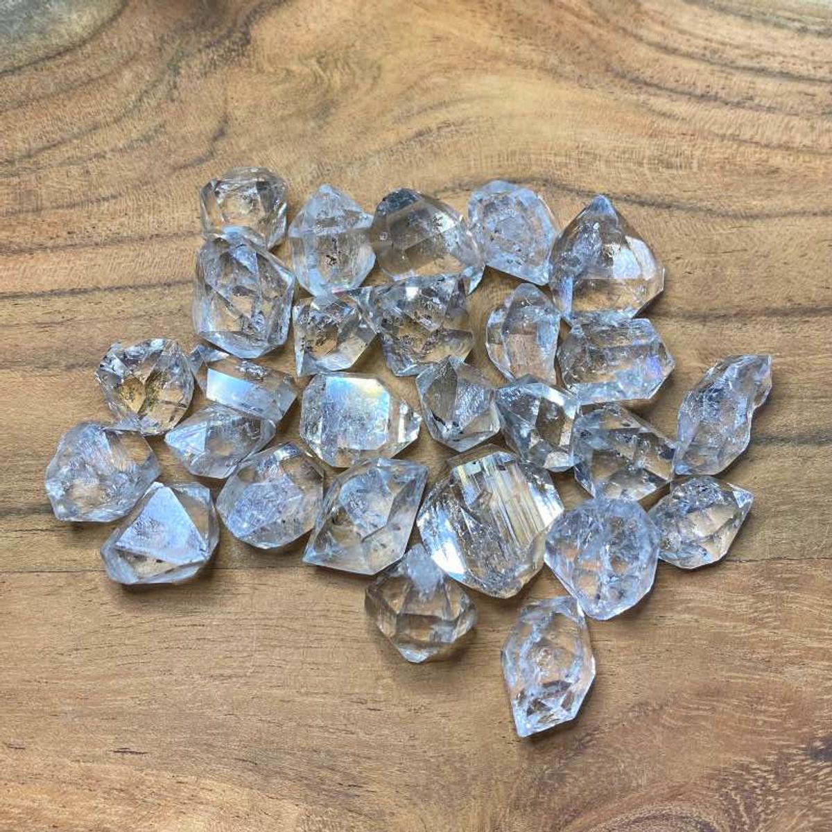 Herkimer diamanter 15-20mm 1,5 - 2,0 gr