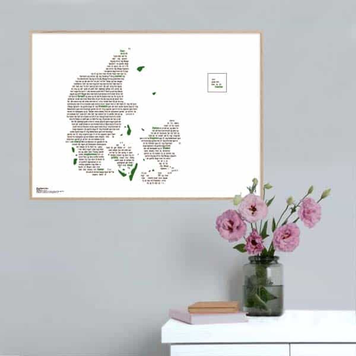 Gi' mig Danmark tilbage - Natasja plakat - 30 x 21 cm / Small / vandret