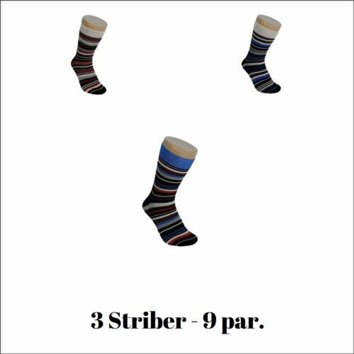 De 3 striber - Sampak 9 par 39-46