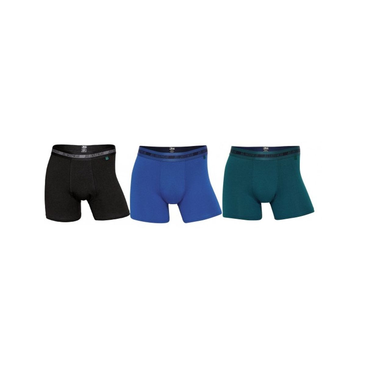 JBS 3-pak bambus underbukser/boxershorts multifarvet.