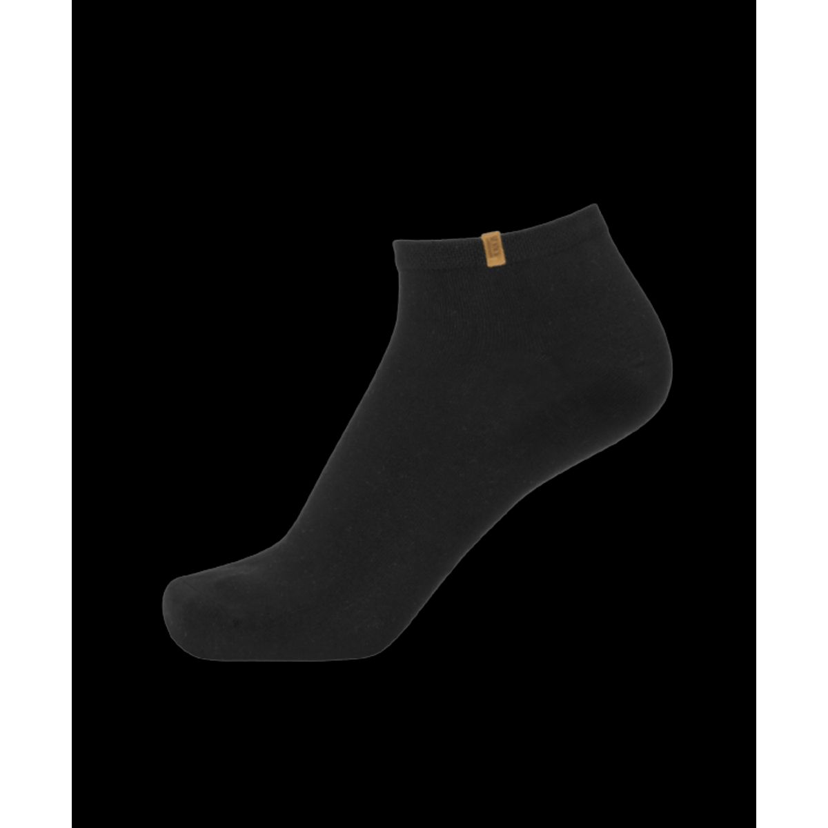 Iz sock Copenhagen 3pak luxury klassiske bambus ankelstrømper i sort til børn