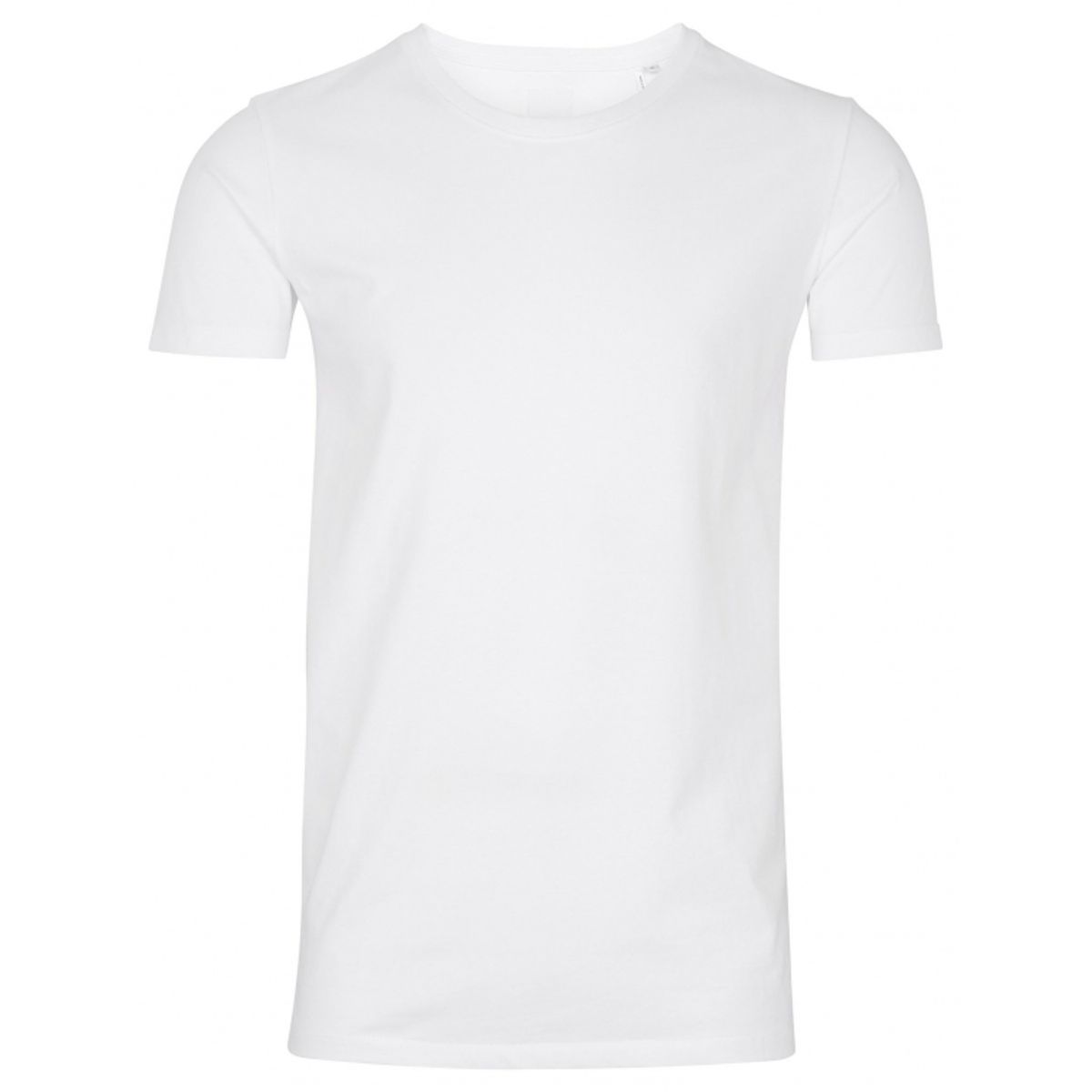 Lindbergh T-shirt m. rund-hals i hvid til herre