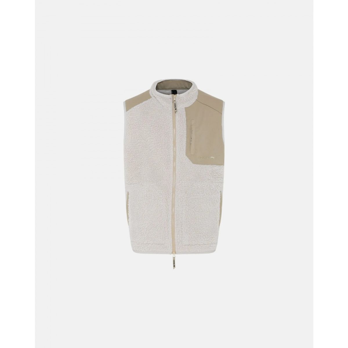 Dovre Teddy-vest i beige til herre