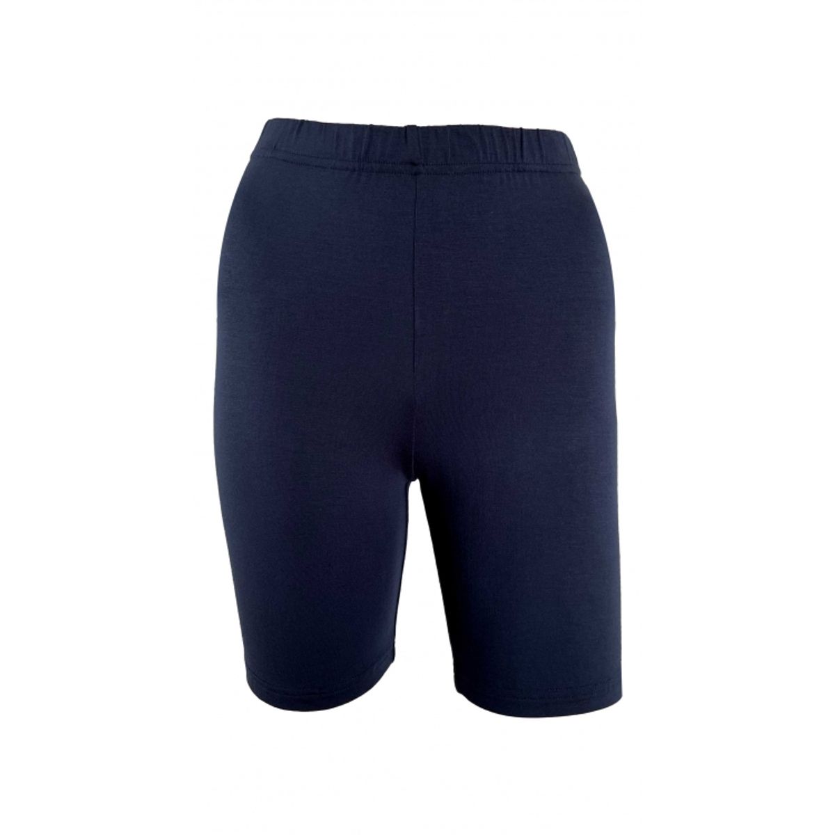 Festival bambus shorts/skånebuks i navy til kvinder