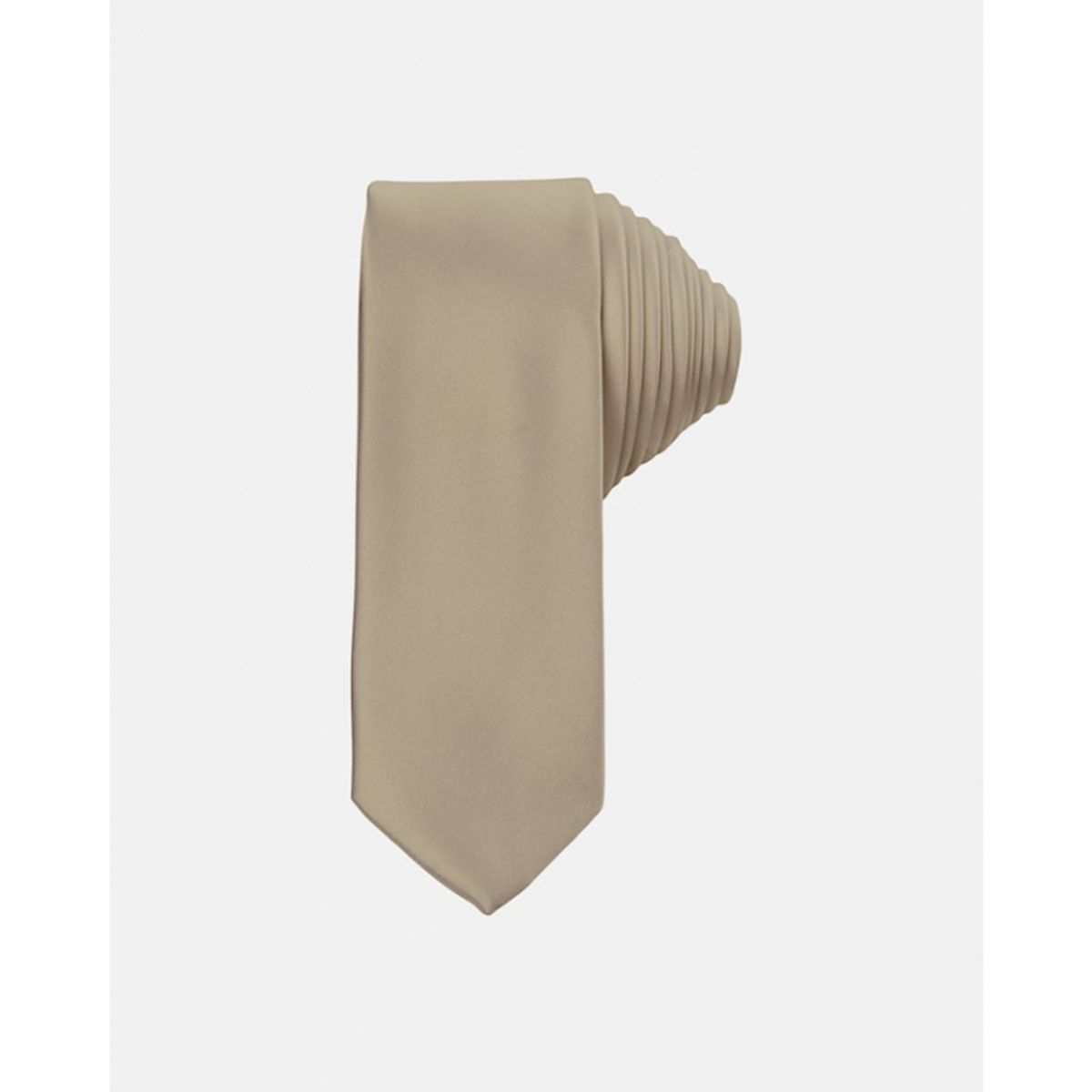 Connexion Tie slips 5cm i beige til herre